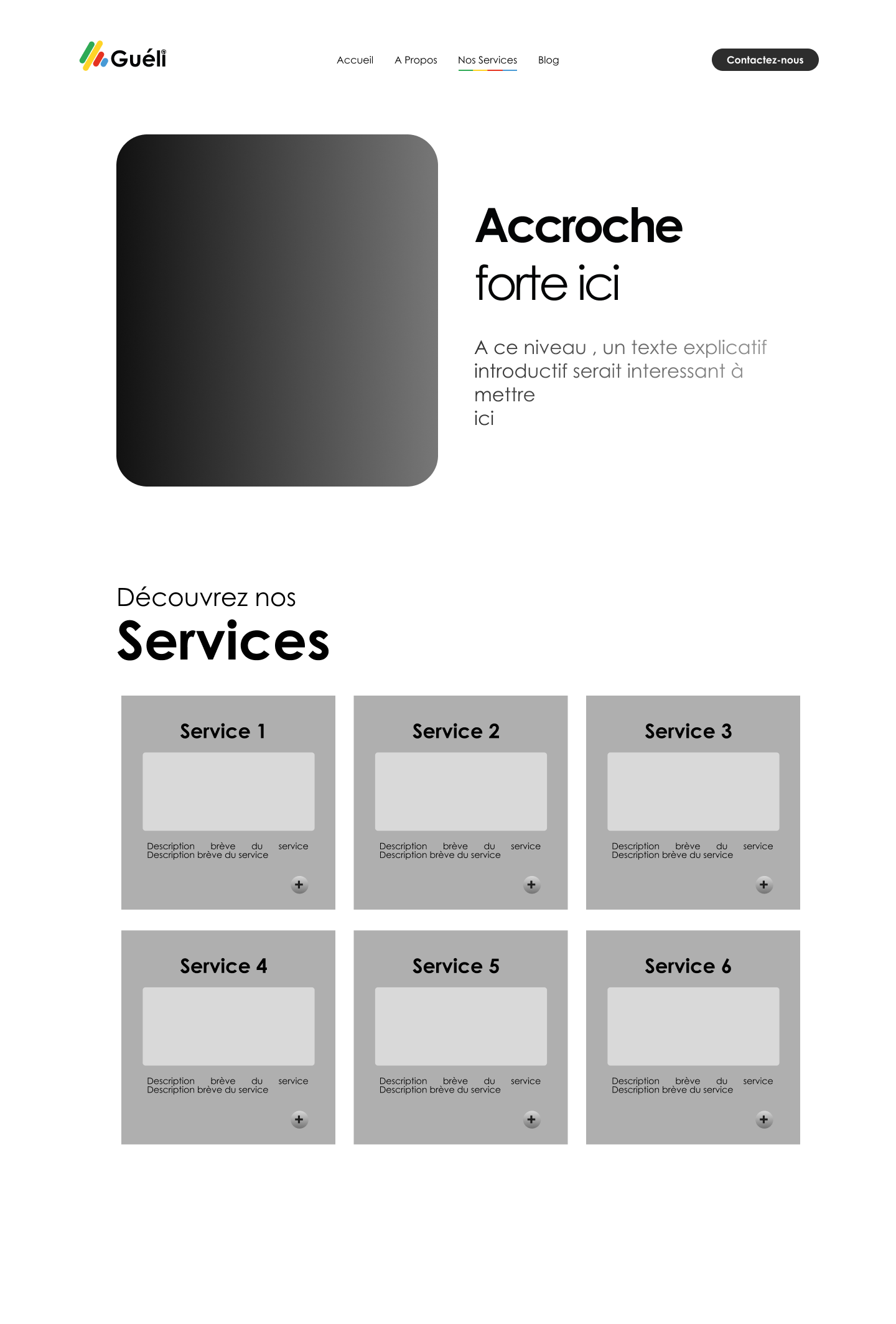 Guéli, wireframe 5 sur 5